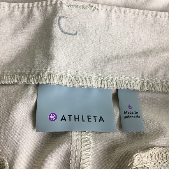 Athleta Khaki Pant - Picture 3 of 4